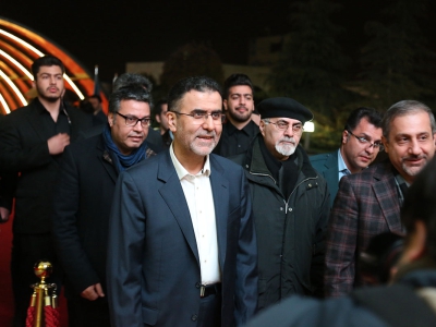 حضور و بازدید ریاست محترم سازمان سینمایی از کاخ جشنواره
