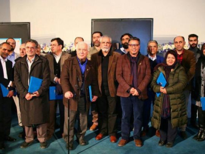 گزارش آئین رونمایی از پوستر جشنواره فیلم فجر ۳۵ و «مجموعه آثار منتخب مردمی»
