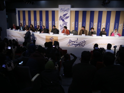گزارش نشست خبری «ابر بارانش گرفته» در پردیس ملت