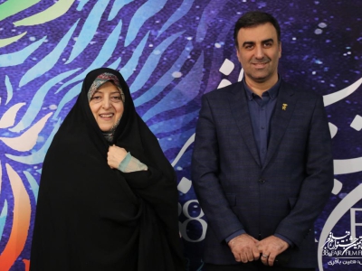 بازدید معاون امور زنان و خانواده ریاست‌جمهوری از سینمای رسانه فجر ۳۸