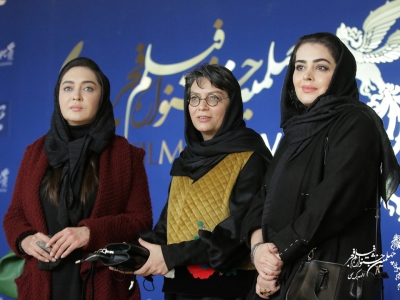 حضور عوامل دسته دختران در خانه جشنواره