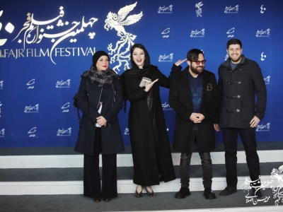 حضور عوامل فیلم «بی‌رویا» در  خانه جشنواره