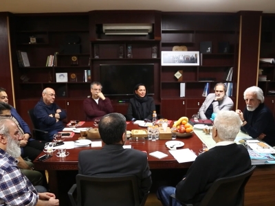 جلسه آغاز به کار هیات داوران مسابقه سینمای ایران فیلم فجر ۴۳