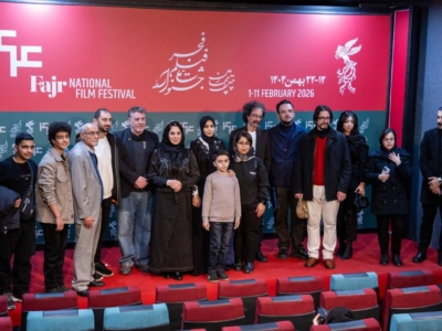 گزارش تصویری/مراسم تجلیل از بازیگر مطرح جهان عرب در جشنواره فیلم فجر